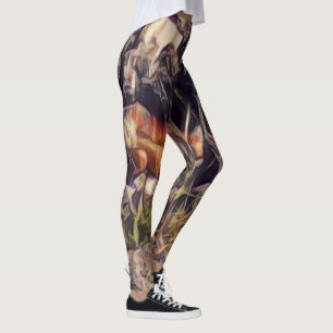Legging Arte do Guana Laranja