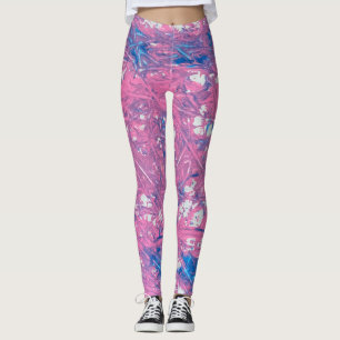 Legging Arte em Mármore Transgênero