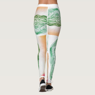 Legging Arte feita a mão 
