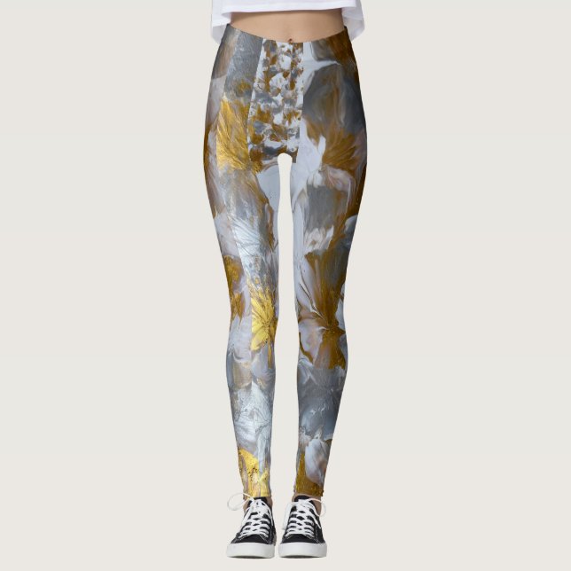 Legging arte feita à mão (Frente)