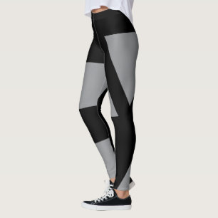 Legging Arte geométrica urbana moderna, ousada, simples,