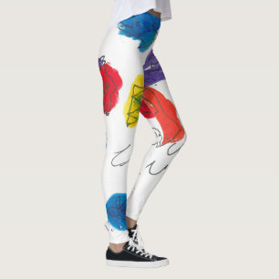 Legging Arte inspirada pelo Basquiat da Piper