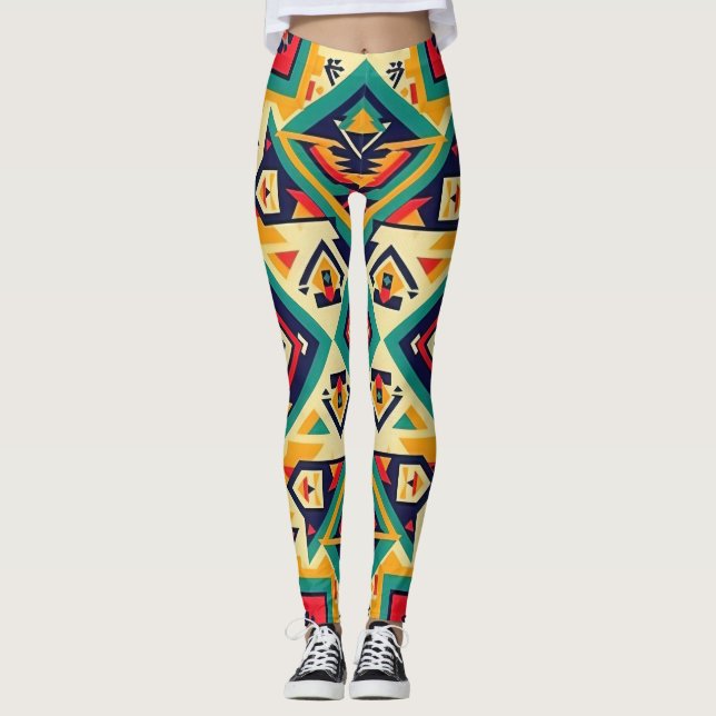 Legging Arte Nativa Americana (Frente)