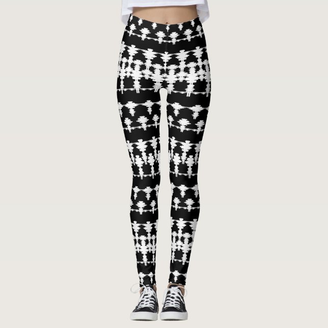 Legging arte padrão (Frente)