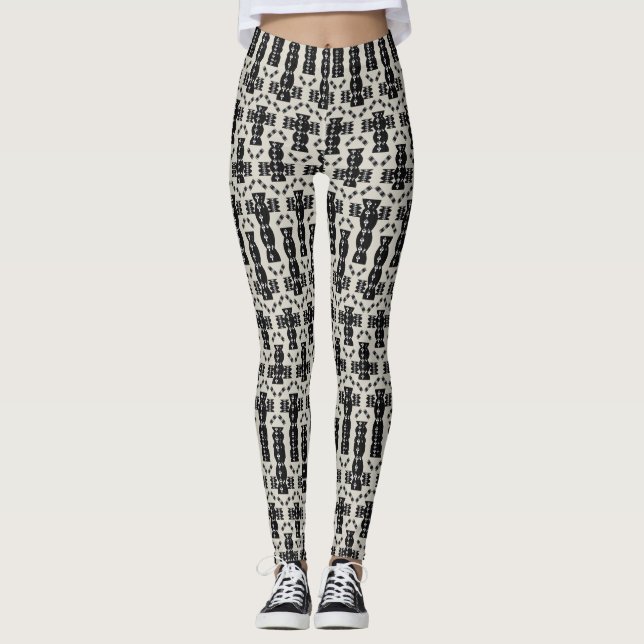 Legging arte padrão (Frente)
