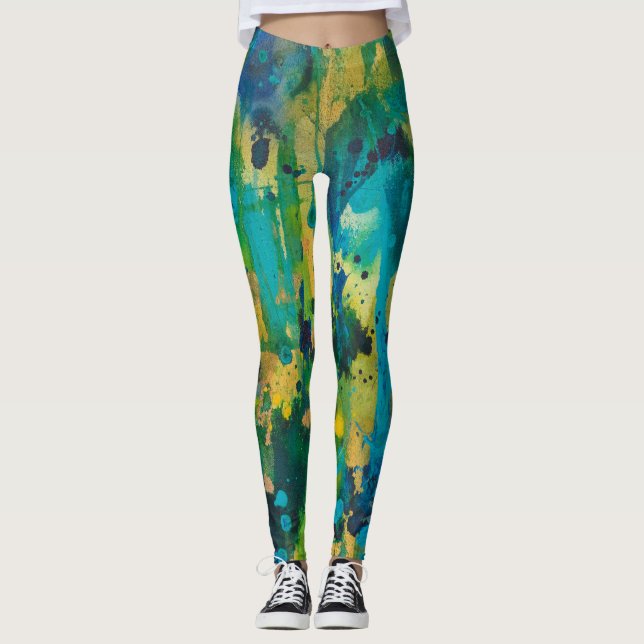 Legging Arte perfeitamente imperfeita de MaryLea Harris (Frente)
