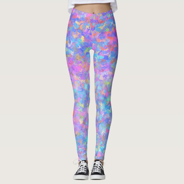 Legging Arte ponto multicolor (Frente)