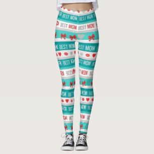 Legging Arte Pop MELHOR MÃE Listra – Amor Retro Ousado (3)