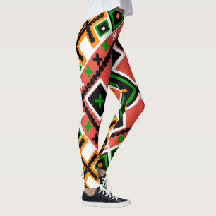 Legging Arte popular ucraniana inspirada