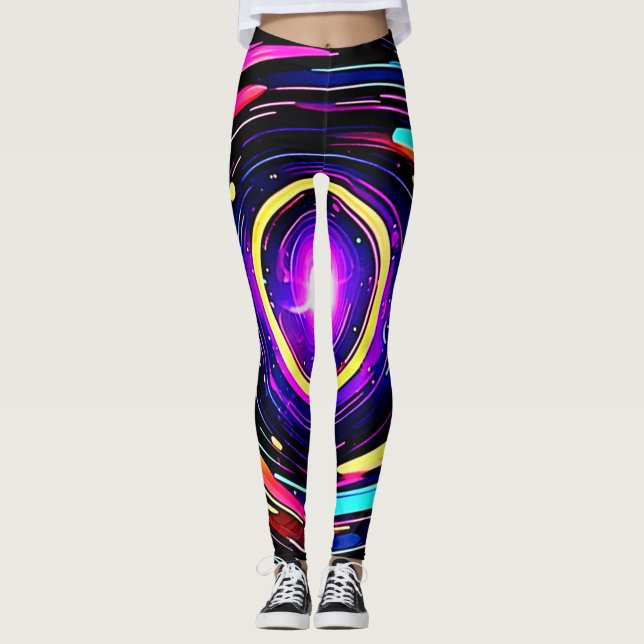 Legging Arte por Vórtice Cromática (Frente)