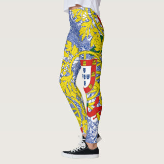 Legging arte portuguesa