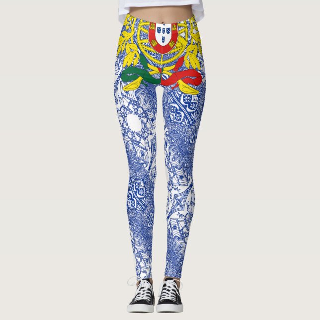 Legging arte portuguesa (Frente)