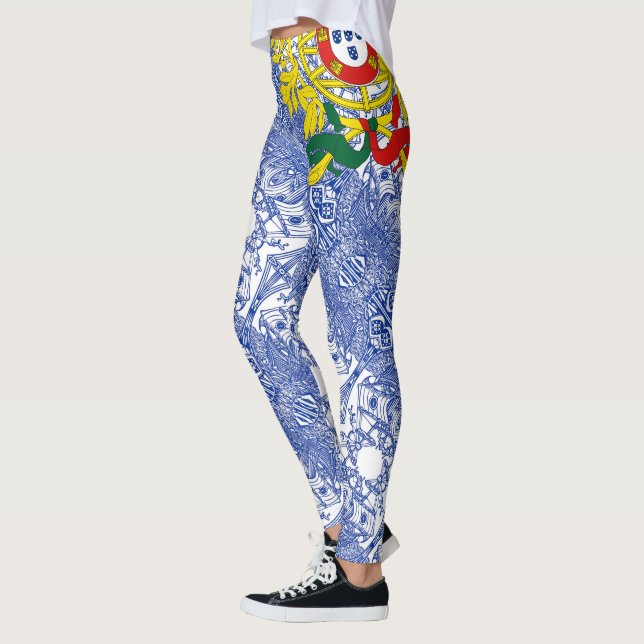 Legging arte portuguesa (Esquerda)