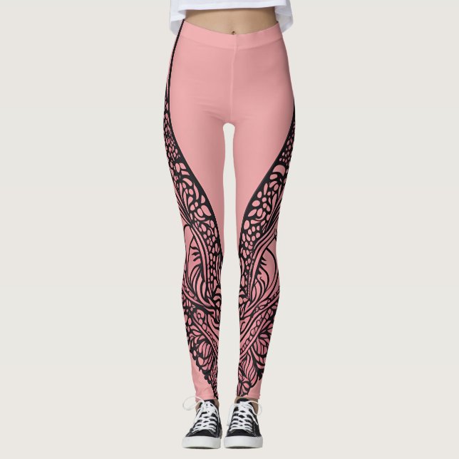 Legging Arte Winged Lace (Frente)