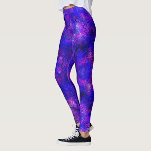 Legging Artes Modernas Abstratas Pintura de Mármore Còsmic