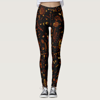 Legging Artsy Dourado Black