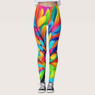 Legging Árvore Colorida de Sonhos