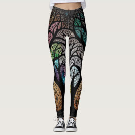 Legging Árvore da Vida Rapariga Poder e Amor
