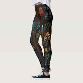 Legging Árvore da Vida Rapariga Poder e Amor