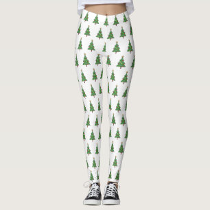 Legging Árvore de Natal Adorável