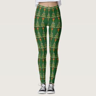 Legging Árvore de Natal de Futebol