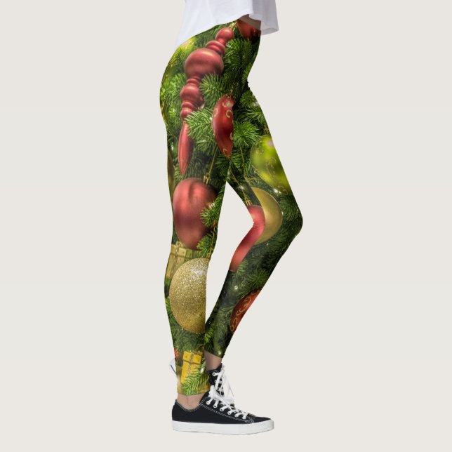 Legging Árvore de Natal decorada (Direita)