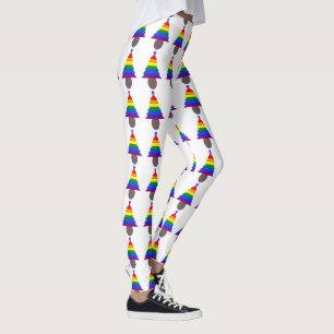 Legging Árvore de Natal do Gay
