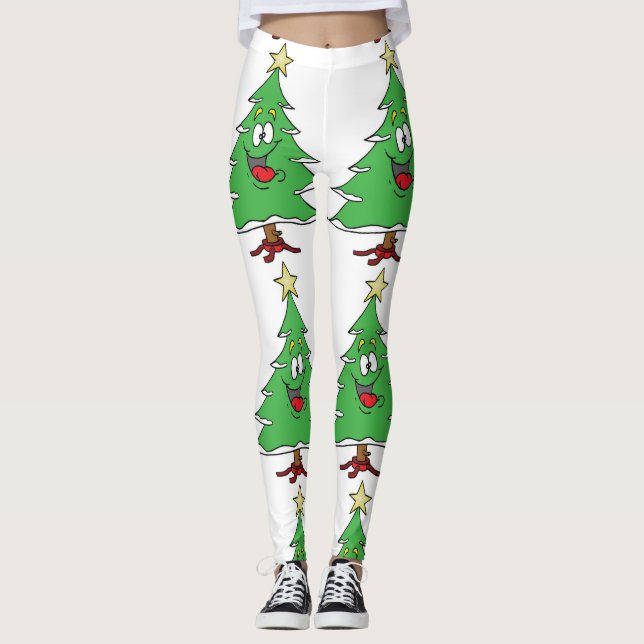 LEGGING ***ÁRVORE DE NATAL RIGOROSO*** NATAL (Frente)
