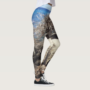 Legging Árvore Divi De Aruba E Oceano