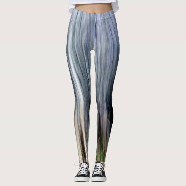 Legging Árvores abstratas (Frente)