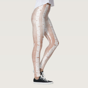 Legging Árvores de Aves Ilustradas