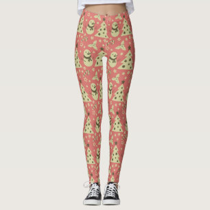 Legging Árvores de Natal holandesas