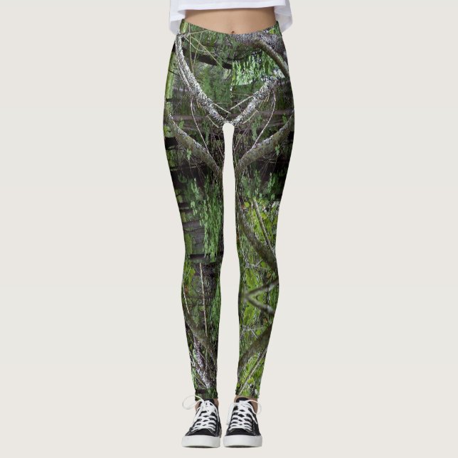 Legging Árvores em Michigan (Frente)