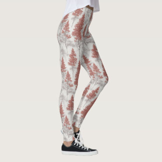 Legging Árvores japonesas caem no inverno