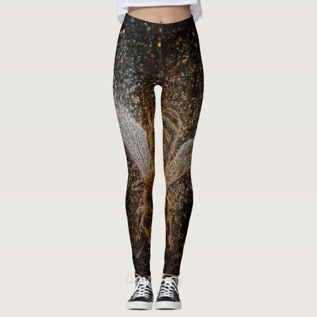 Legging As Abelhas Caídas São Mágicas (Frente)