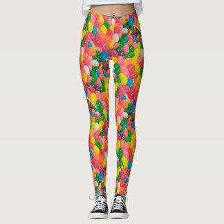 Legging As caneleiras das mulheres da páscoa dos doces dos