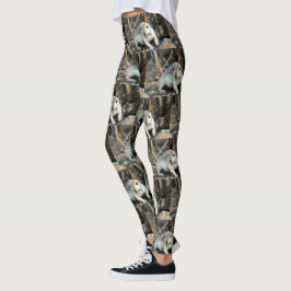 Legging As caneleiras das mulheres do esquilo à terra do