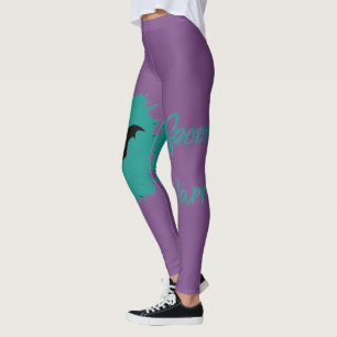 Legging As caneleiras das mulheres do guerreiro de Spoonie