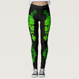 Legging As caneleiras do Dia de São Patrício beijam meus