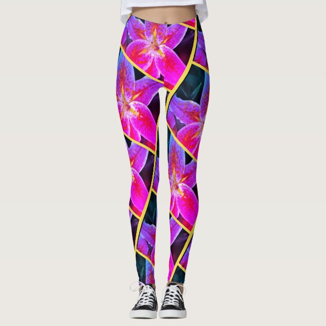 Legging As caneleiras feitas sob encomenda das mulheres, (Frente)