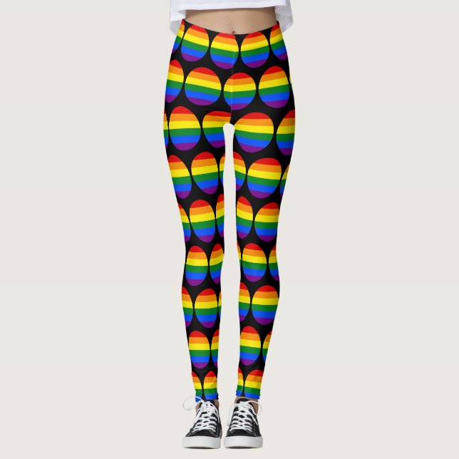 Legging As cores do arco-íris (Frente)