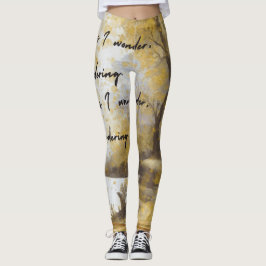 Legging Às vezes eu me pergunto
