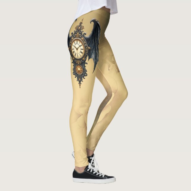 Legging Asas da Eternidade – O Guardião Atemporal.  (Direita)