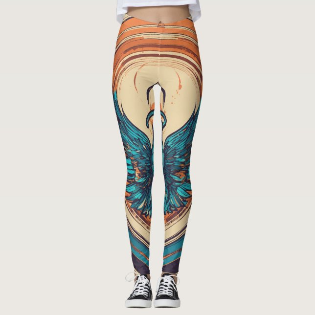 Legging "Asas em Movimento" (Frente)