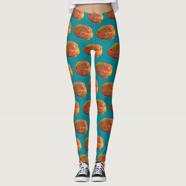 Legging Aspen Peixe Tropical 1 (Frente)