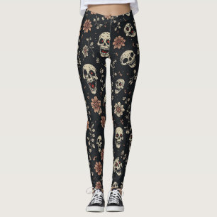 Legging assustador, assombroso