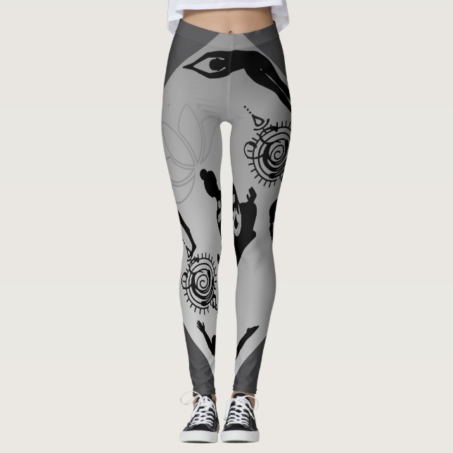 Legging athleisure yogafashion ativewearstyle mindfulmove (Frente)