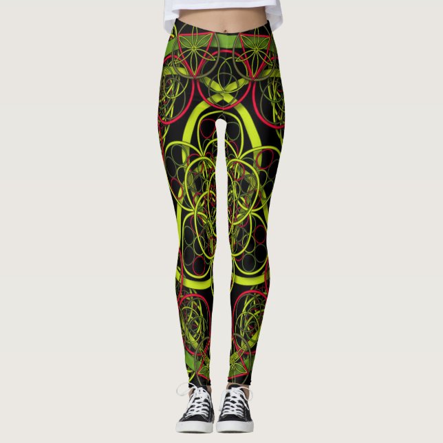 Legging Atração Fractal (Frente)