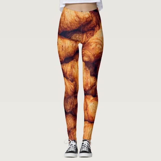Legging Atraso na Visão Superior dos Croissants Clássicos (Frente)