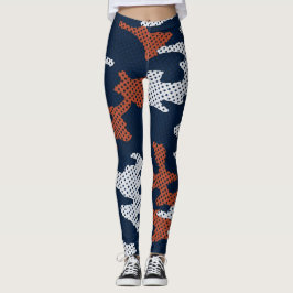 Legging Auburn Deep-South Tiger Spirit Camo 